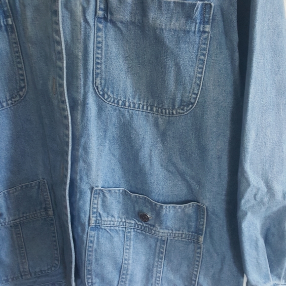 Women's Jeans Jacket - Picture 7 of 9